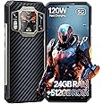 OUKITEL WP30 Pro 5G Rugged Smartphone - Dual Screen, 11000mAh & 120W Super Charge, 108MP+20MP Camera, 24GB+512GB Rugged Phone Android 13 Cell Phone, 6.78-inch Huge Display, Dual SIM T-Mobile Phone