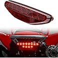 SAUTVS ATV Red LED Tail Light Assembly for Honda TRX 450R, Rear Brake Stop Light Tail Lamp for Honda TRX 450 R ER 2006-2014 A