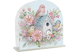 Diamond Art Napkin Holder Kit, DIY Acrylic Napkin Dispenser, Gem Painting Mosaic Craft for Adults, Home Table Decor for Kitch