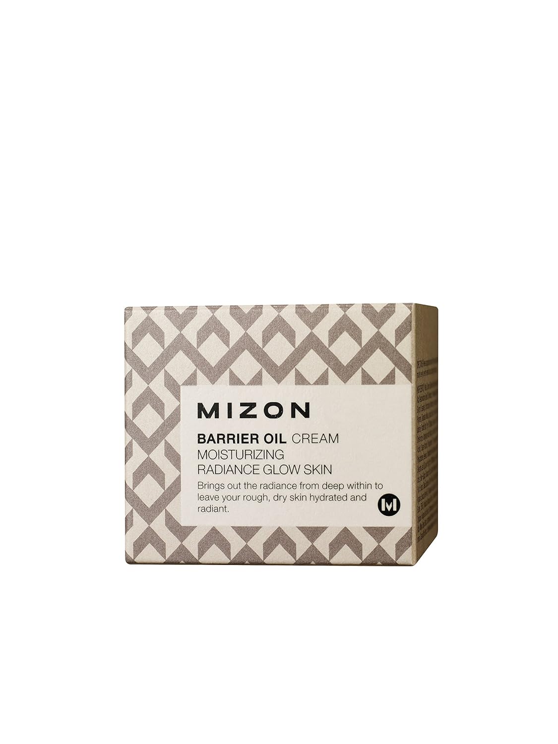 mizon barrier oil cream moisturizing radiance glow skin