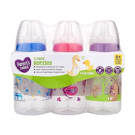 bottles that reduce air intake