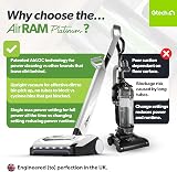 Gtech AirRAM Platinum AR46 Cordless Vacuum 22V Lithium Battery 3.3kg view 2
