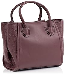 Nine West Camden Satchel, Brown Logo/Merlot