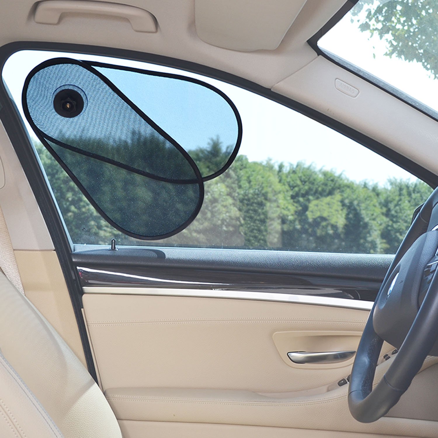 WANPOOL Car Window Sun Shine Blocker, Reduce Glare from Side and Front Window