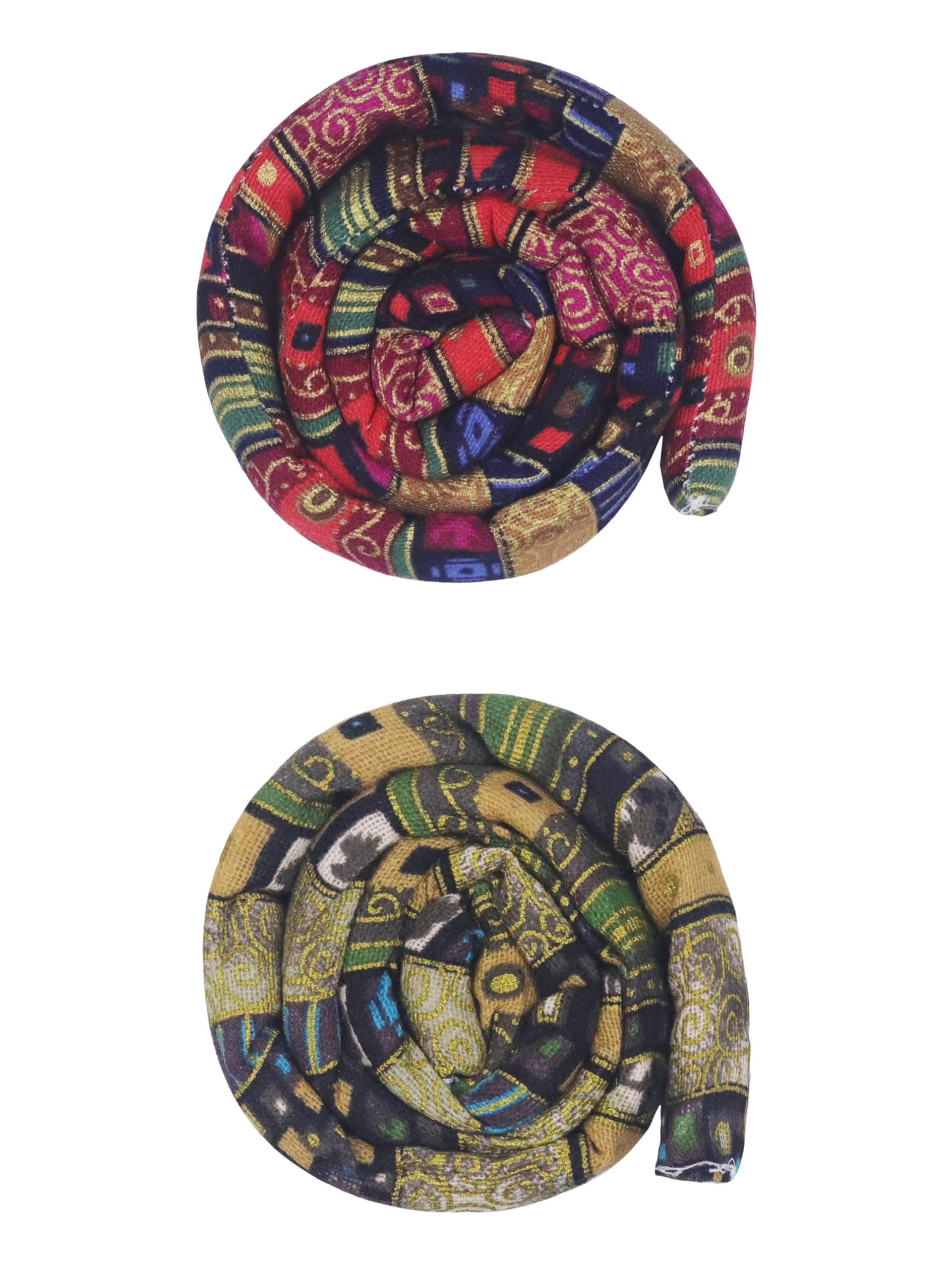 Dreadlocks Hair Scrunchie 2 Colours Flexible Hair Band Sponge Dreadlocks Twist Hair Styling Curl Dreadlock Accessories Dreadlock Hair Scrunchie Ponytail Holder Colourful Bendable Hair Ties