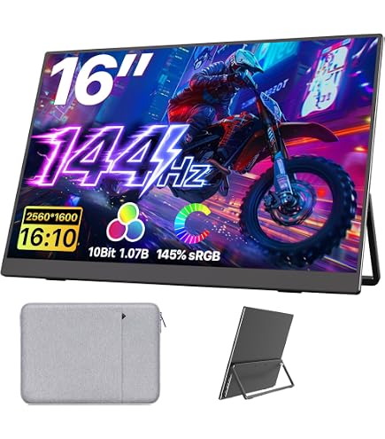Amazon.com: Upperizon Portable Monitor 16 inch 2K QHD 2560x1600