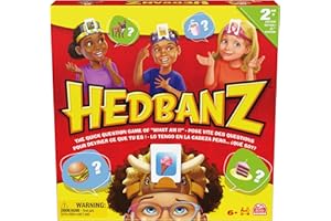 Hedbanz 2nd Edition Picture Guessing Board Game- Family Games | Games for Family Game Night| Kids Games | Card Games for Fami