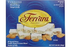 Ferrara Torrone, Almond Honey Nougat Candy, 7.62 Ounce (Pack of 4) - Packaging May Vary