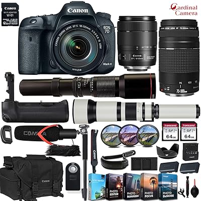 Canon EOS 7D Mark II DSLR con adaptador Wi-Fi Colombia Ubuy