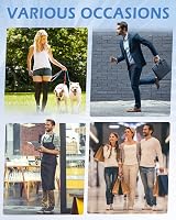 Ailaka Thigh High Medical Compression Stockings 20-30 mmHg Open Toe view 6