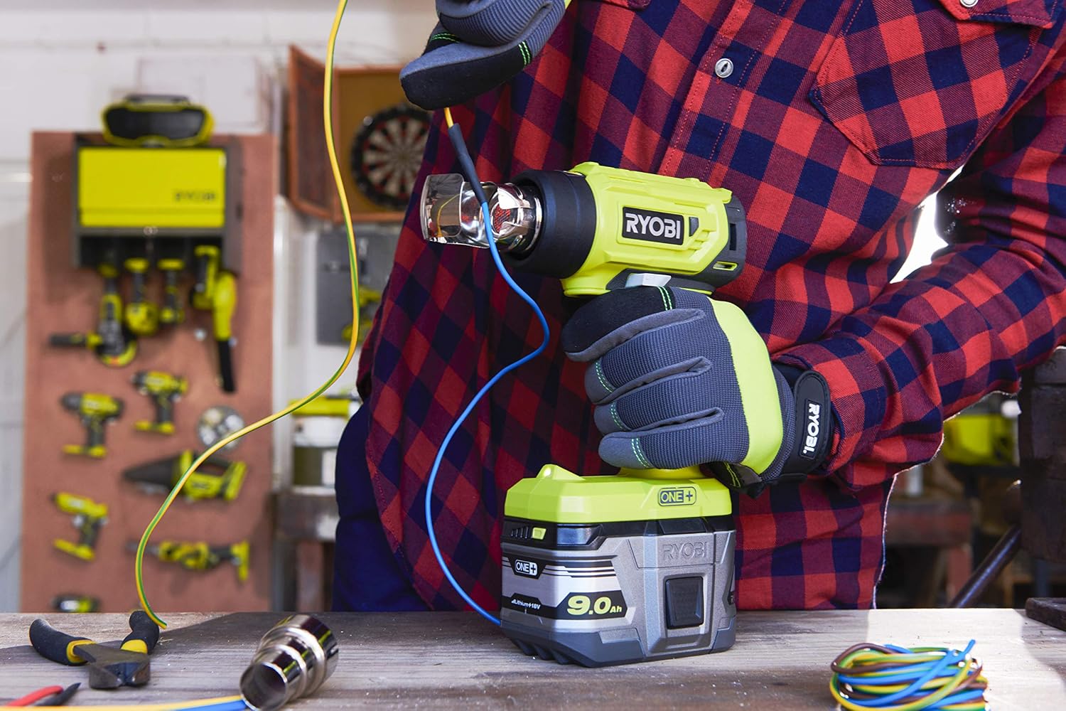 RYOBI R18HG-0 18V ONE+ Cordless Heat Gun (Battery & Charger Excluded) - Image 4