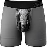 Shinesty Ball Hammock Boxer Brief - Pouch Underwear For Men - Flyless | Mens Underwear With Ball Pouch, Moisture Wicking, Non-chafing, Breathable, Modal Underwear, No-roll Waistband, Anti Ride Up