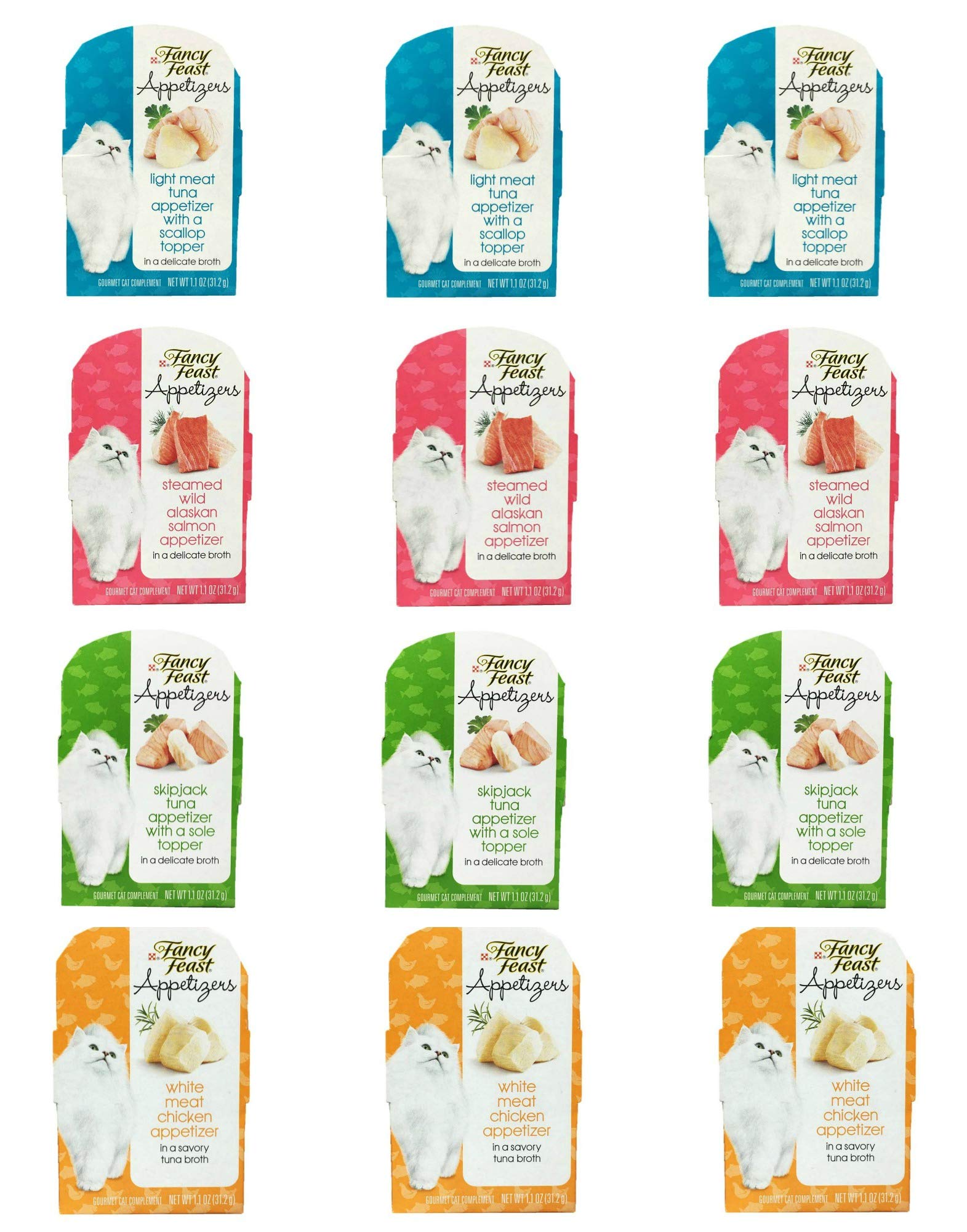 fancy feast appetizers for cats