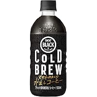 UCC ブラック コーヒー コールドブリュー 無糖 500ml×24本