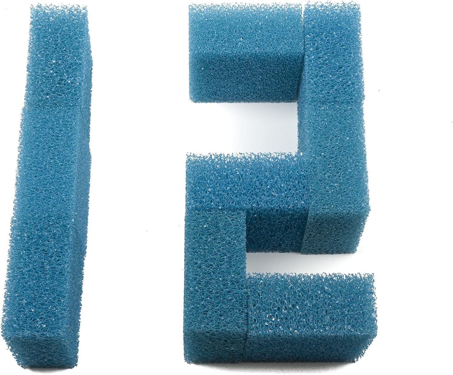 LTWHOME Compatible with Coarse Foam Filter Pads Fish Tanks Juwel Compact/BioFlow 3.0 Filters/M(Pack of 12)
