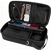 FIWWAT Carrying Case for Nintendo Switch 2 2025, 12 Game Card Slots, Large Capacity Hard Travel Protective Case for Switch 2 Console Accessories Pro Controller, Dock, Black