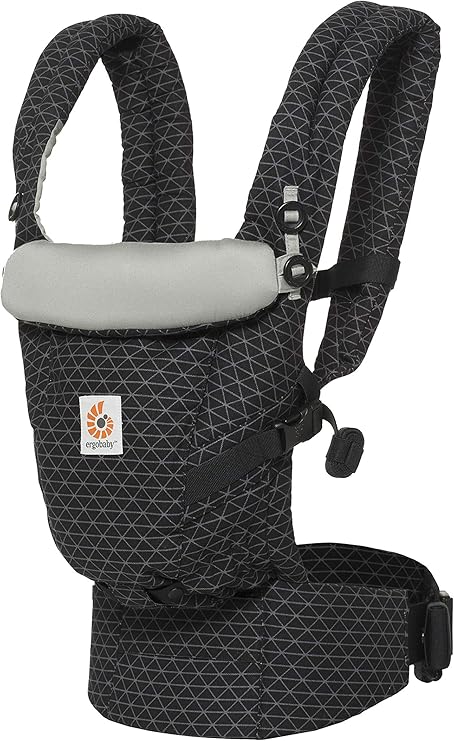 Ergobaby Mochila Portabebes Ergonomico Para Recien Nacido 3 Posiciones Negro Amazon Es Bebe