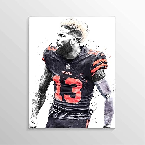 Amazon Com Odell Beckham Poster Cleveland Browns Poster Odell