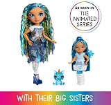 Rainbow High Littles Sapphire Fairy Doll with Interchangeable Wings & Pet view 5