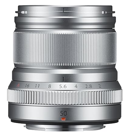 Fujifilm FUJINON XF50mm F2 R WR Objektiv silber