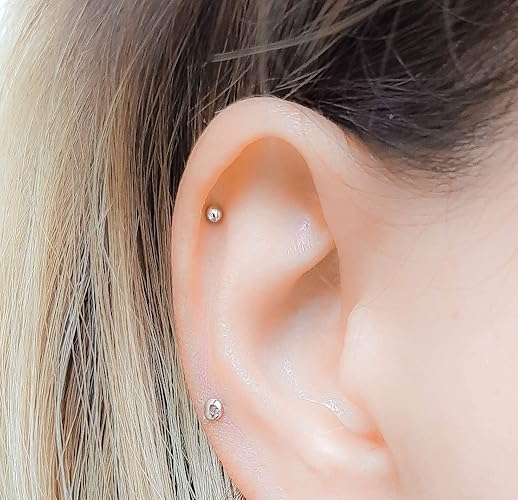 Amazon Com Helix Cartilage Stud Super Tiny Dot Earring