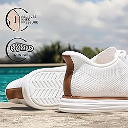 Bruno Marc Men's Hands Free Slip On Casual Dress