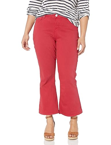 SLINK JEANS Women's Plus Size Jean, red, 18 in Oman Whizz Jeans