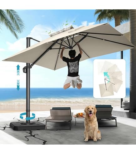 あーさん専用 Amazon.com : AreShark 11×11FT Double-Top Cantilever Patio Umbrella