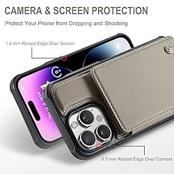 Vinich for iPhone 14 Pro Wallet Case with Card