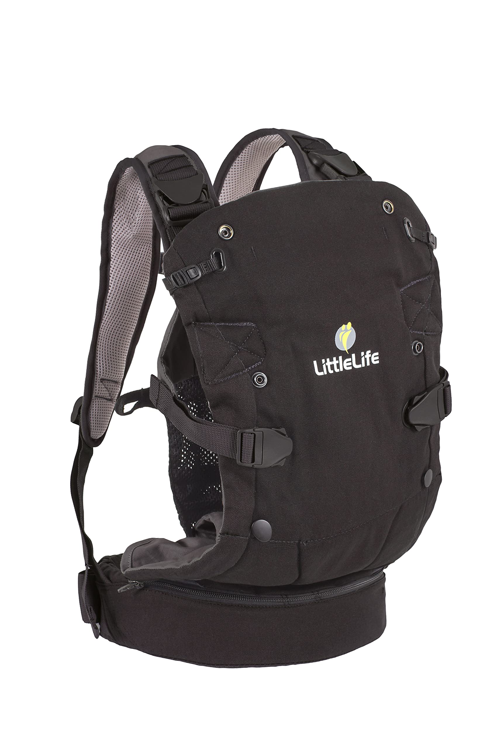 LittleLife Acorn 4-in-1 Convertible Baby Carrier, Front and Back, face-in and face-Out for Newborns and Older: 3.6kg-15kg / 8-33lbs Weight