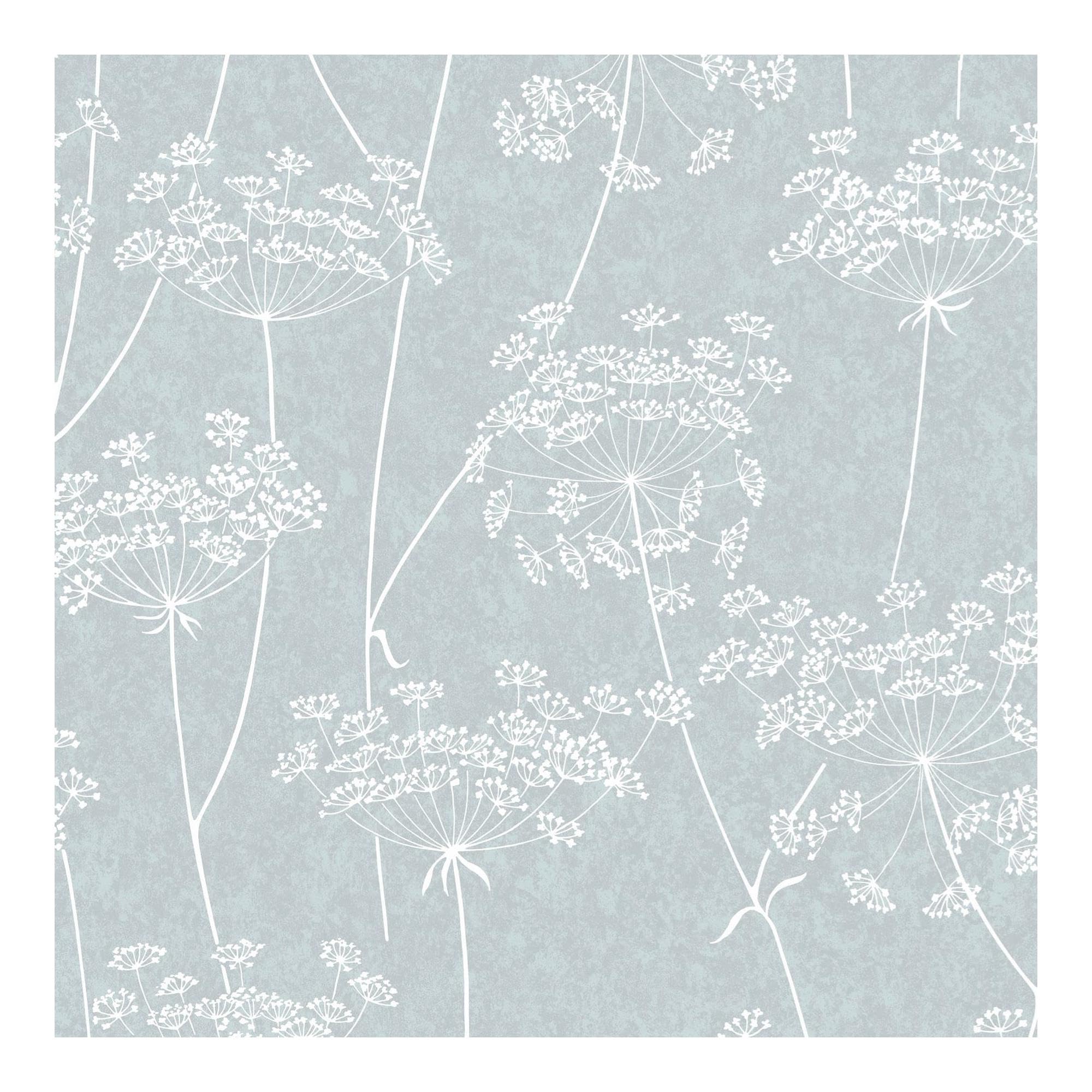 Superfresco Easy Aura Blue Wallpaper | Paste the Wall | Blue Floral | Eco-Friendly