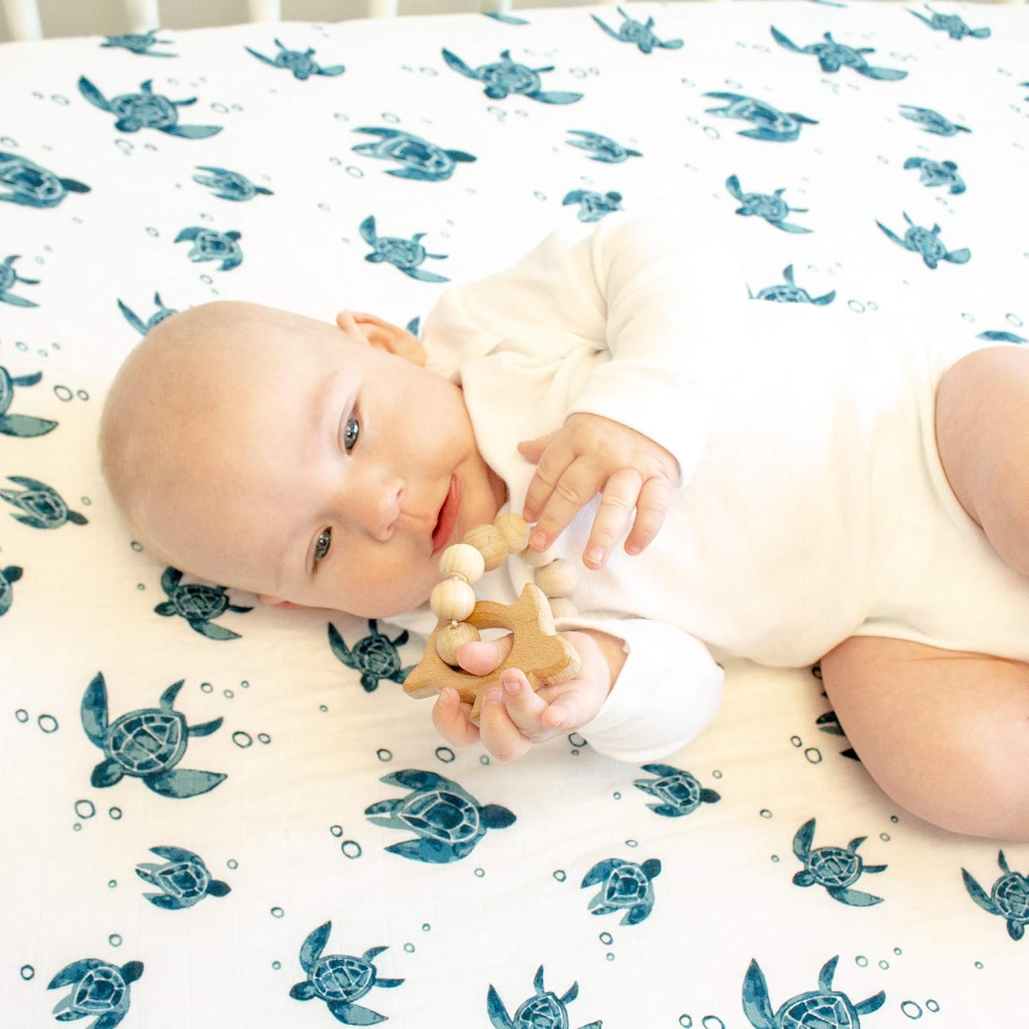 sea turtle crib sheets