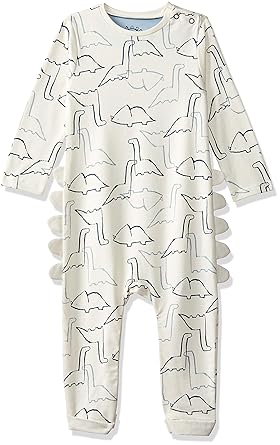 Baby Boys Romper Suit (QD553-1_Beige_Newborn)