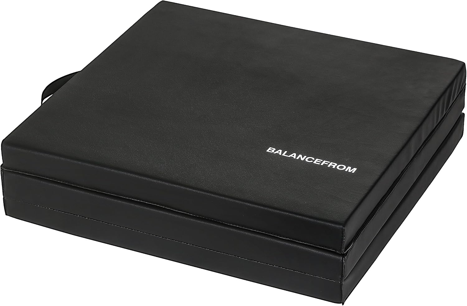 BalanceFrom 2" Thick Tri-Fold Folding Exercise Mat with Carrying Handles for MMA, Gymnastics and Home Gym Protective Flooring (Black) : Sports & Outdoors