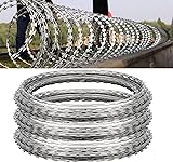 294FT Razor Wire Galvanized Barbed Wire Razor