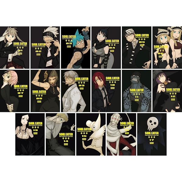 Soul Eater The Perfect Edition Manga Set Vol. 1-9 by Atsushi