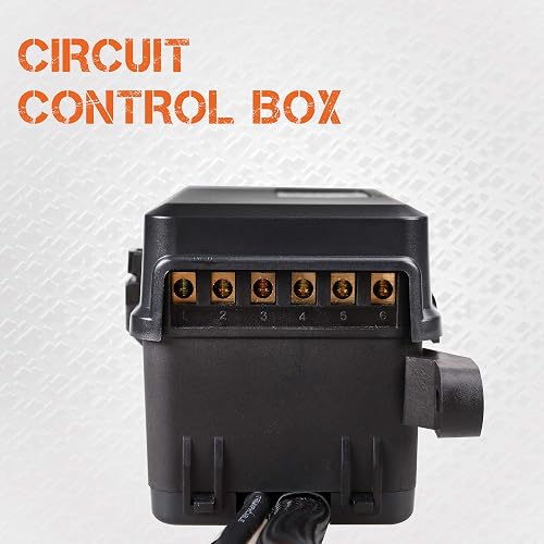 thumbnail image 2 of 6 Gang Switch Panel With LED Circuit Control Box – 720W, ON-OFF/Momentary, For Car, Truck, Boat, ATV 2 of 2