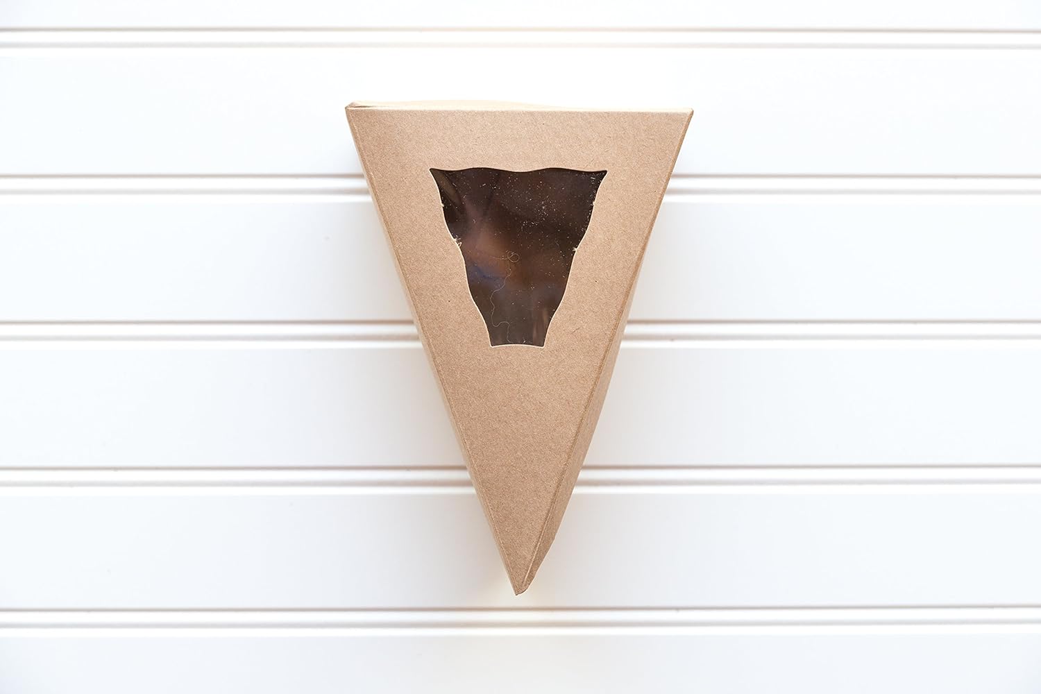 12 Kraft Brown Individual Pie Slice Boxes Kitchen & Dining