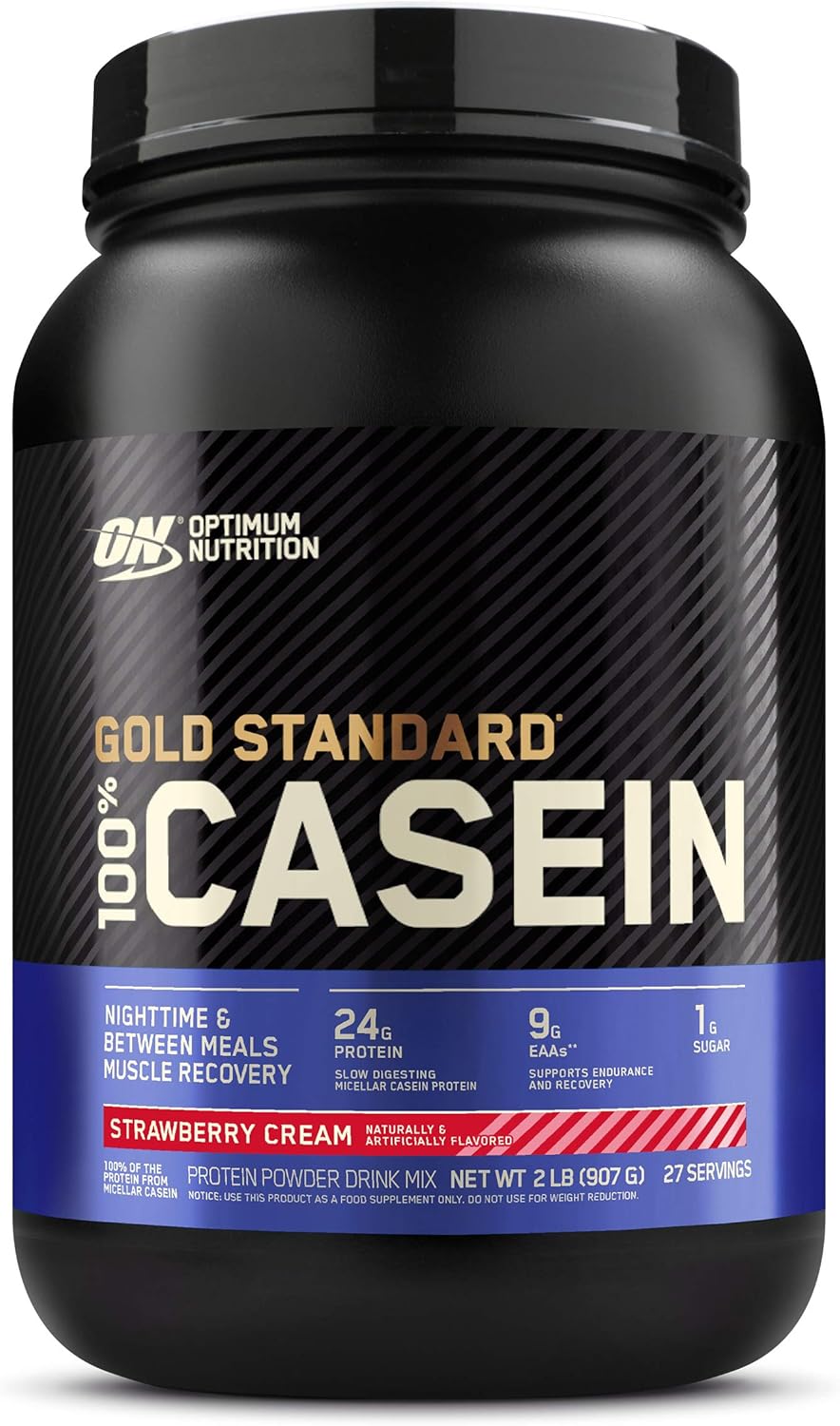 Optimum Nutrition Gold Standard 100% Micellar Casein Protein Powder, Slow Digesting, Helps Keep You Full, Overnight Muscle Recovery, Chocolate Supreme, 4 Pound (Packaging May Vary): Health & Personal Care