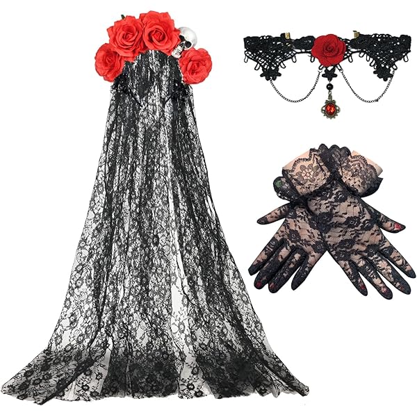 NEWEI Boucles D'oreilles Acryliques Horreur Halloween Crâne Sugar Skull