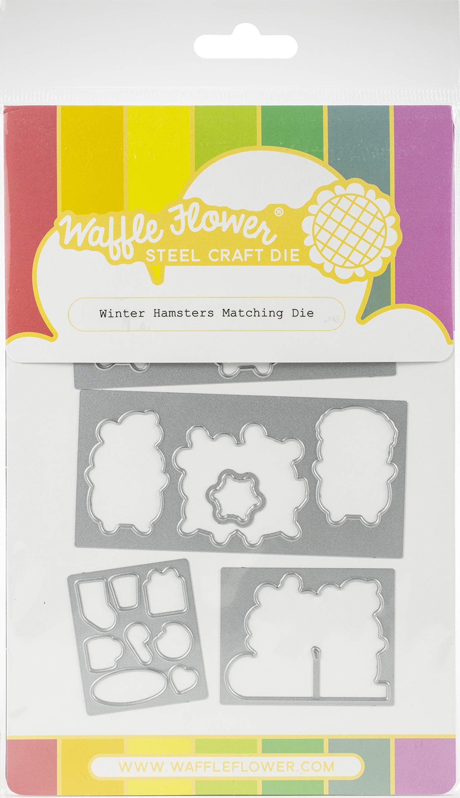 WAFFLE FLOWER CRAFTS Waffle Flower DIE WNTR HMSTR, Winter Hamster, One Size