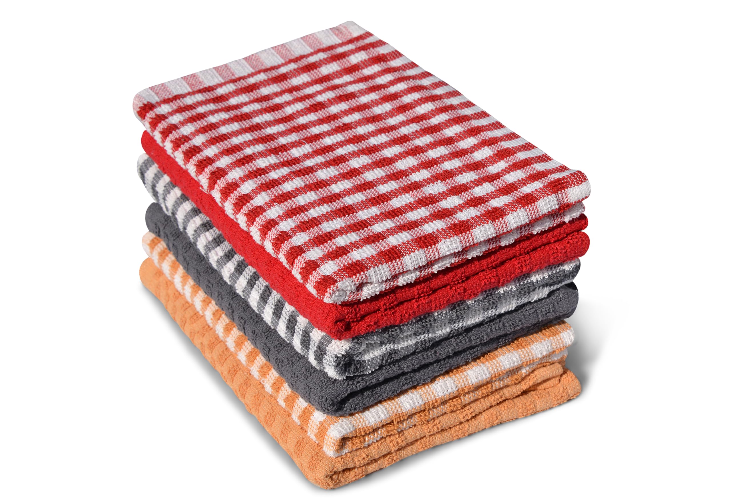 Home Passion 53570 Set of 8 Sponge cloths Cotton Coffee 45 x 60 cm