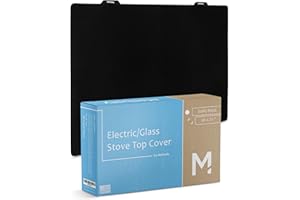 Meliusly® Stove Top Covers for Electric Stove (36x21) - Electric Stove Cover, Glass Top Stove Cover - Ceramic Glass Cooktop Protector - Full Stove Covers for Electric Stovetop - Flat Top Oven Cover
