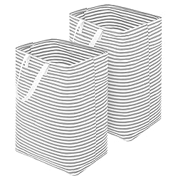 YanZhi 2PCS Collapsible Laundry Hamper 72L Large