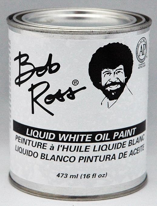 Bob Ross Liquid White Oil Paint 473ml Amazon.co.uk Kitchen & Home