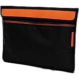 Saco Soft Durable Pouch for Micromax Canvas Laptab LT666 10.1-inch Touchscreen Laptop -Orange