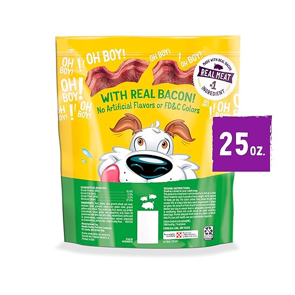 PURINA BEGGIN’ WITH REAL MEAT DOG TREATS, FUN SIZE ORIGINAL WITH BACON FLAVOR – 25 OZ. POUCH