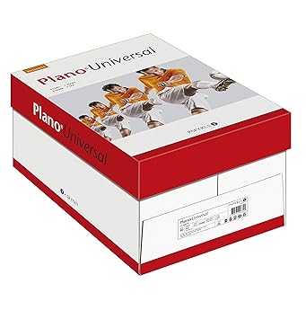 Papyrus 88026736 Drucker-/Kopierpapier PlanoUniversal, 80 g/qm, DIN A3, 5 x 500 Blatt, matt, weiß - Allround Kopierpapier