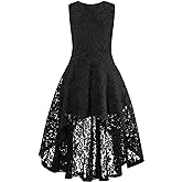 binboll Girls Dress Sweet & Cute Puff Sleeve Square Neck Ruffle Dot Ruffle Swing Dress 5-14