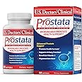 U.S. Doctors' Clinical Prostata Advanced Prostate Supplement for Men - Healthy Urinary Tract, Bladder Function - with Saw Palmetto, Vitamin E & A, Pumpkin Seed - 60 Capsules - 20-Day Supply